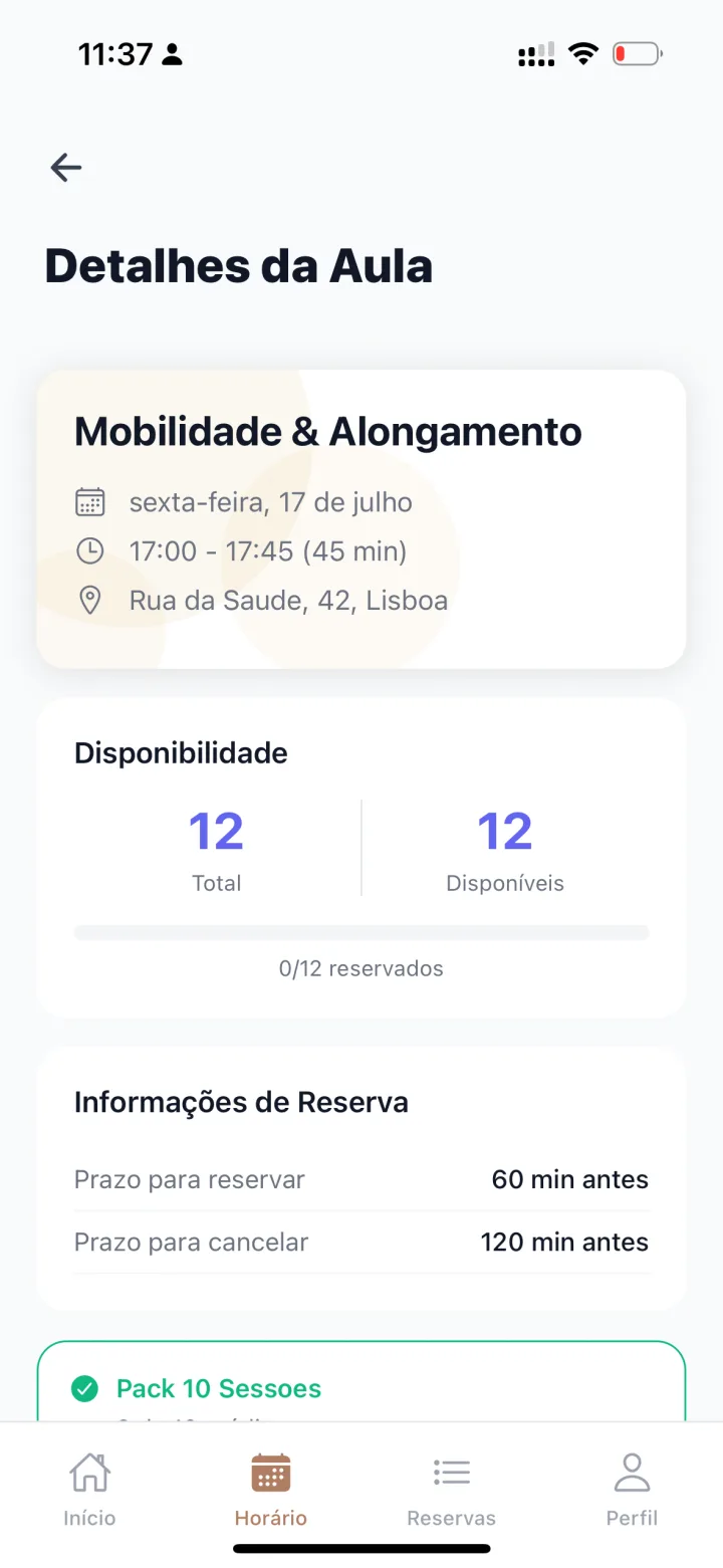 Booking Details